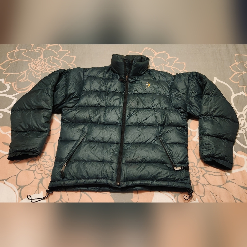 Moonstone Dark Green Puffer Coat Mens M